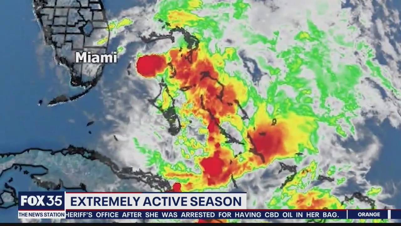 Extremely active hurricane season
