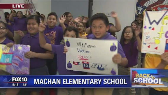 Back to school: Machan Elementary