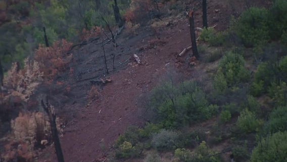 Will heavy rains make the Pickett Fire burn scar slide?