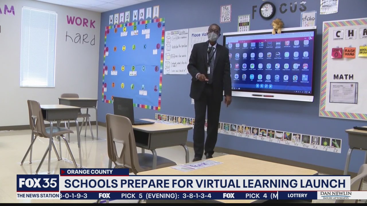 Schools prepare for virtual learning
