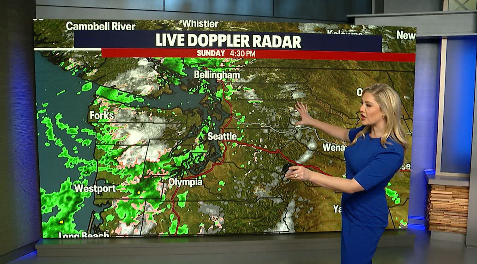 Seattle weather: More showers this evening with chance of snowflakes