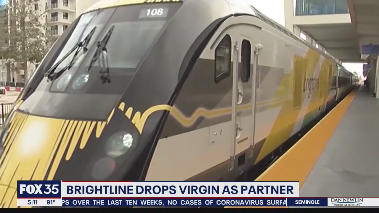 Brightline drops Virgin as partner