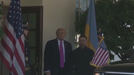 Trump hosts Zelenskyy at White House