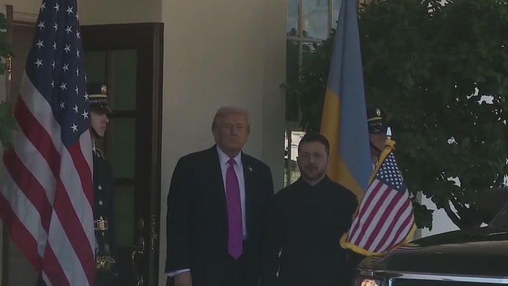 Trump hosts Zelenskyy at White House
