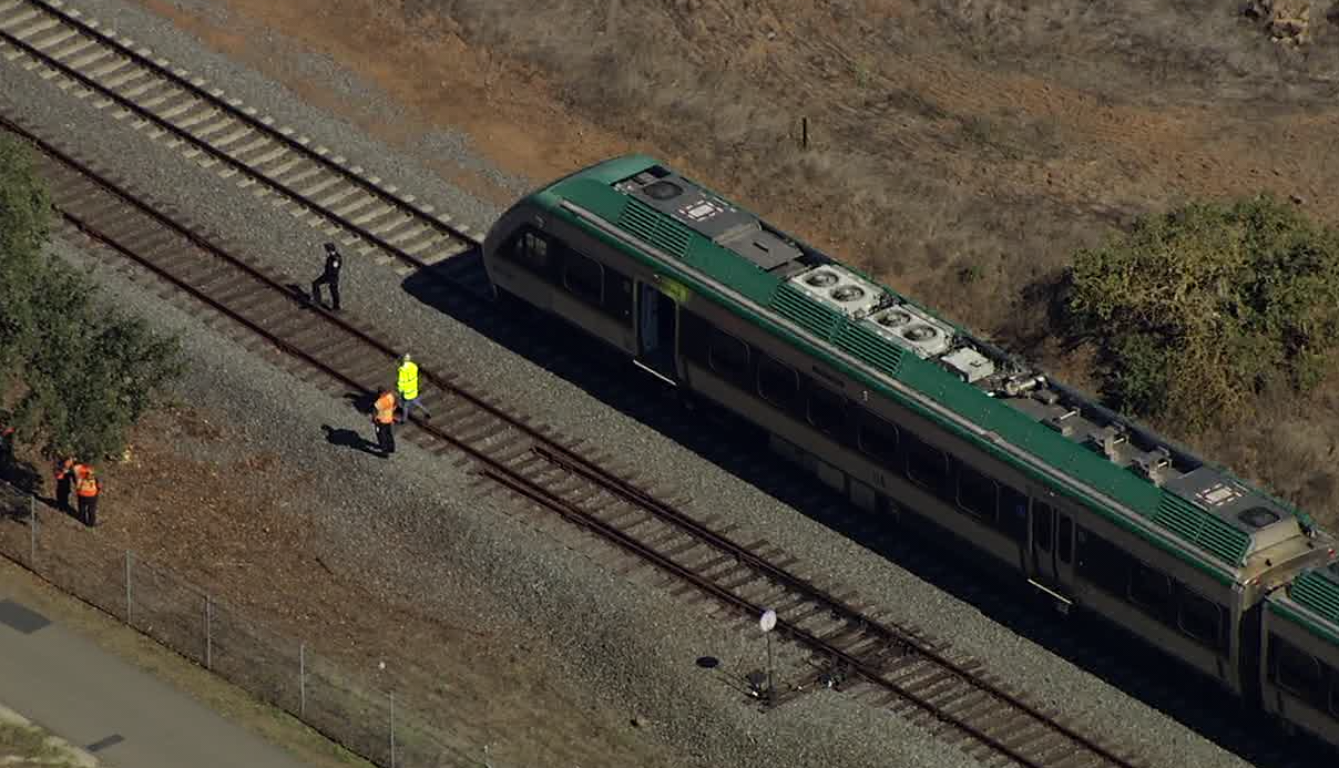 1 hurt in Petaluma SMART train collision