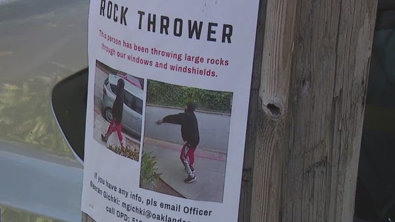 Neighbors unsettled by man throwing rocks into windows