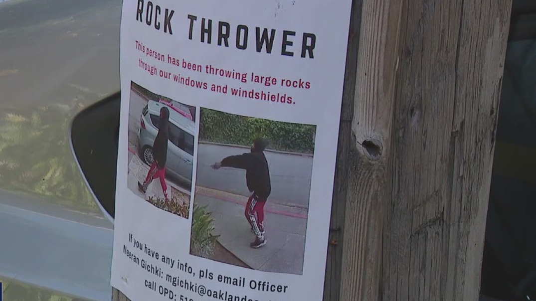 Neighbors unsettled by man throwing rocks into windows