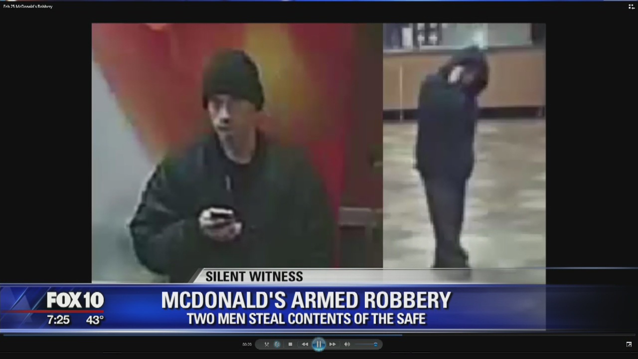 McDonald's armed robbery