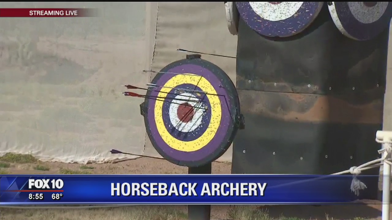 Horseback archery