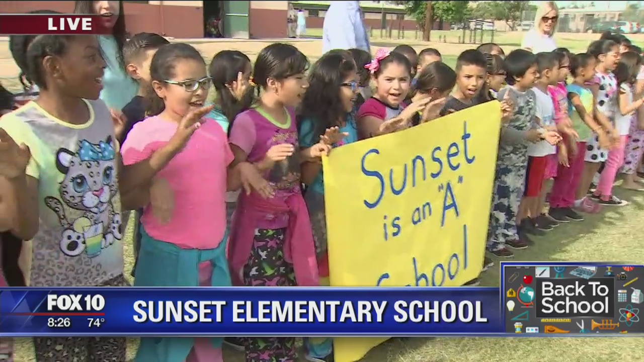 Back to School: Sunset Elementary School