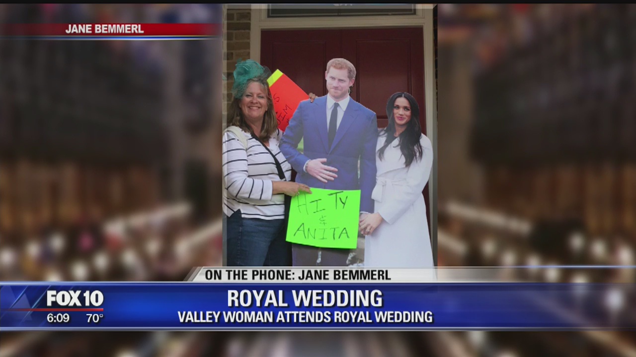 Valley woman attends royal wedding