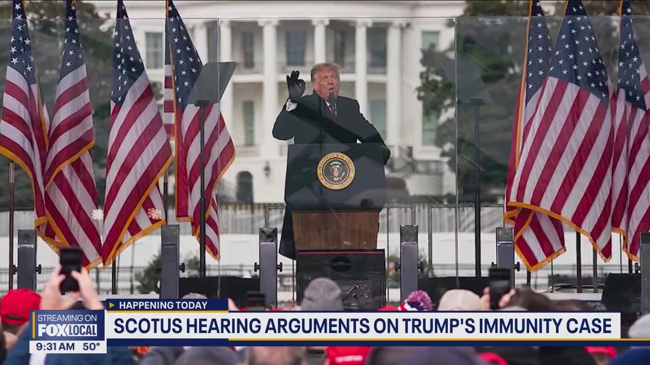 Trump immunity case at the Supreme Court