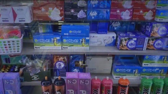 Nitrous oxide, or 'laughing gas,' surging in popularity among teens, young adults