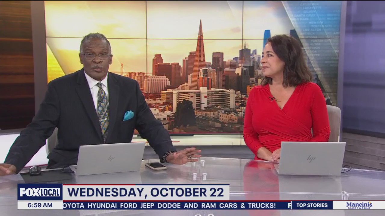 Oct. 22. 2025: Fox 2 San Francisco at 7am