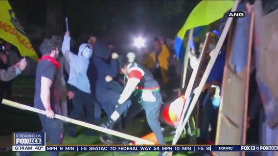 UCLA protests turn violent, dangerous