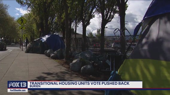 Transitional housing units vote pushed back