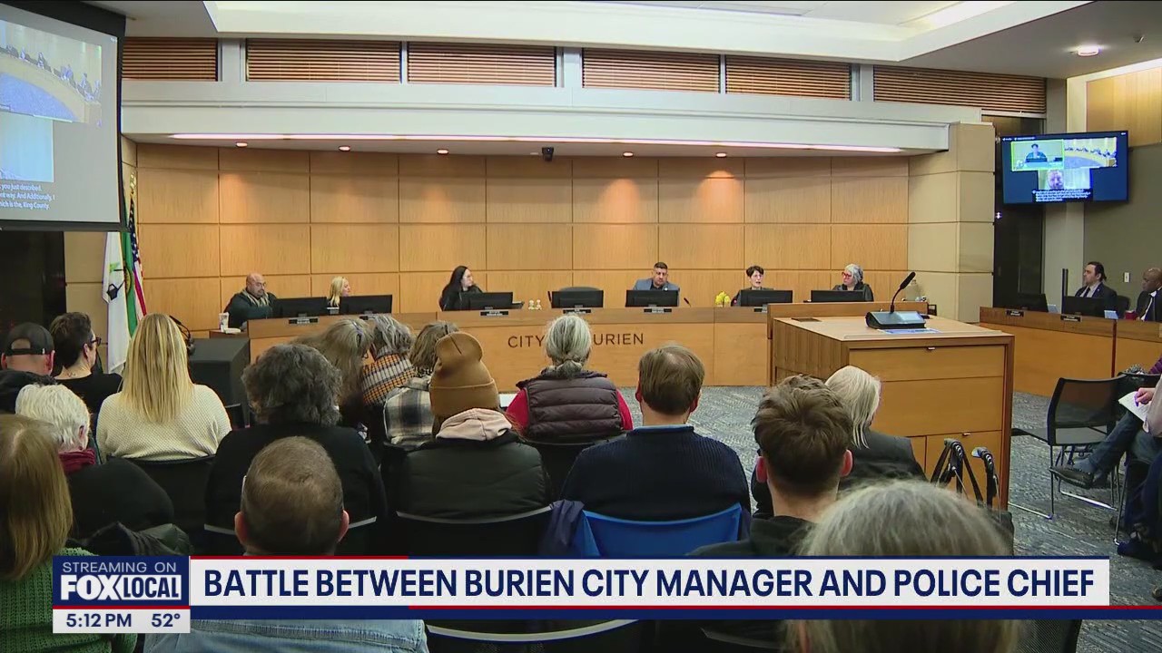 Brawl between Burien city leaders may cause police shortage