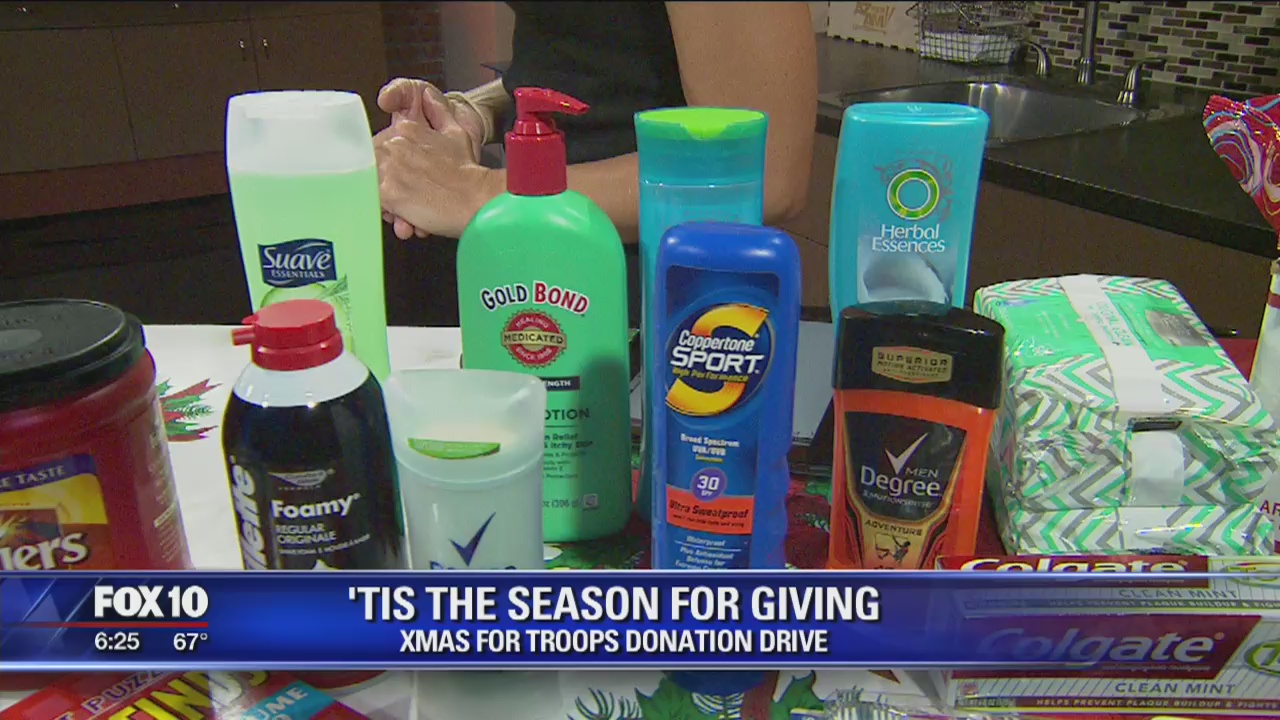 Christmas for the Troops, donations needed