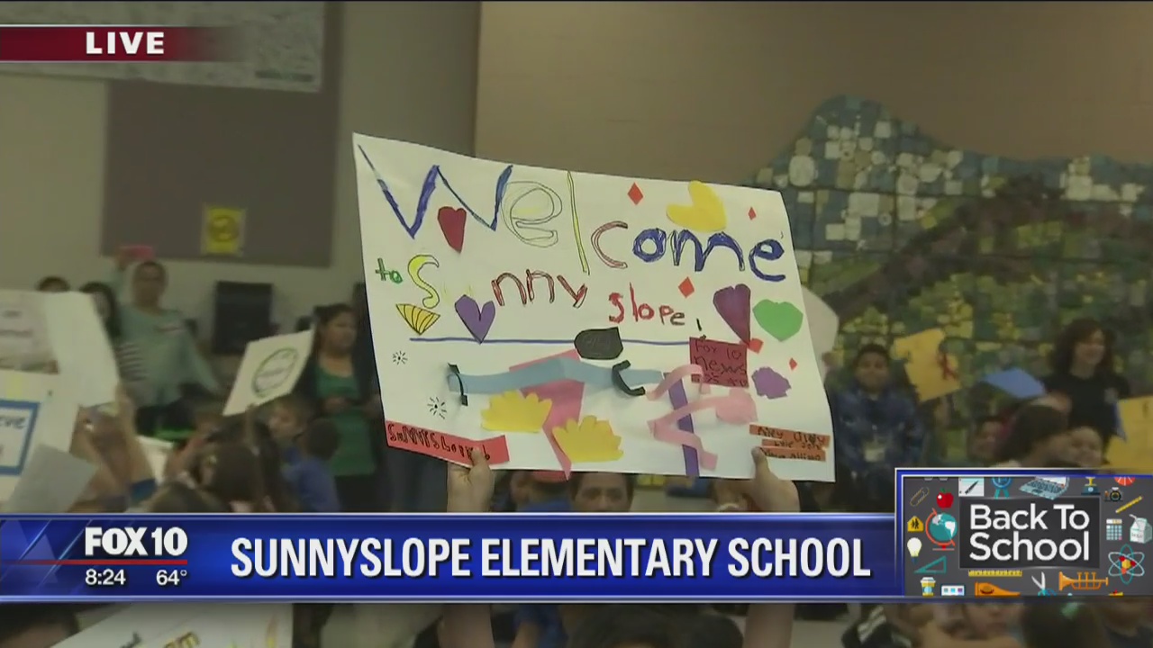 Back to school: Sunnyslope Elementary School