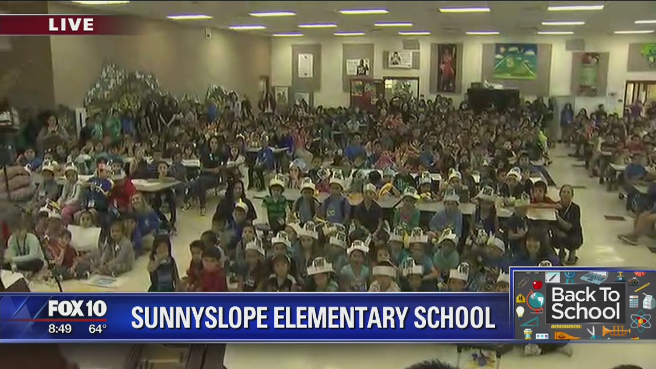 Back to school: Sunnyslope Elementary School