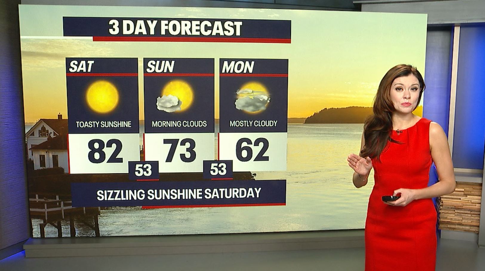 Seattle weather: Toasty, sunny Saturday