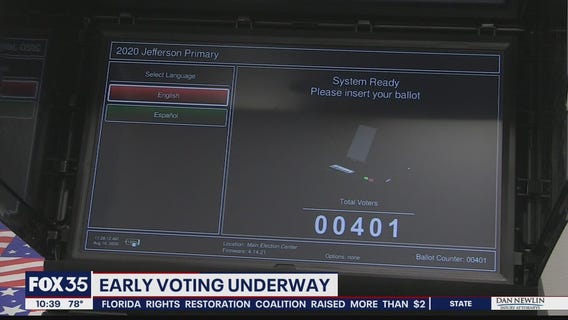Early voting underway in Florida Primary