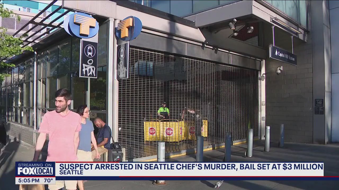 Bail set $3M for suspect in Seattle murder | FOX 13 Seattle