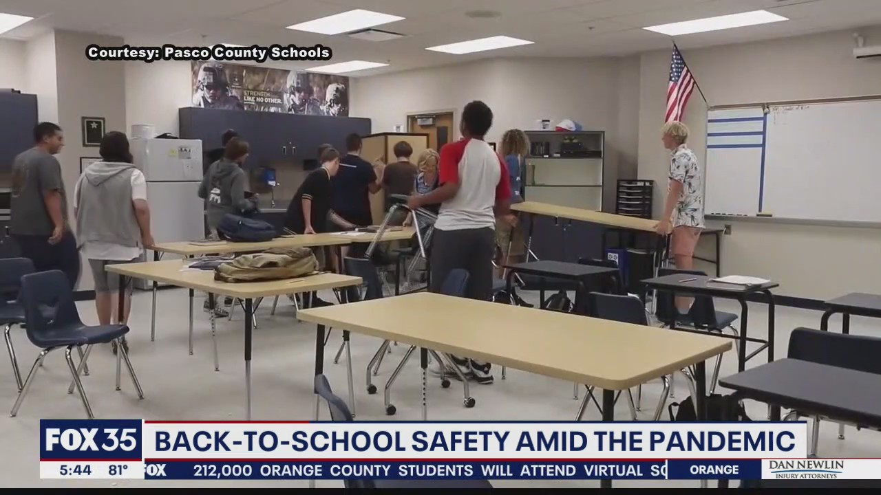 Normal safety protocols at school different now due to pandemic
