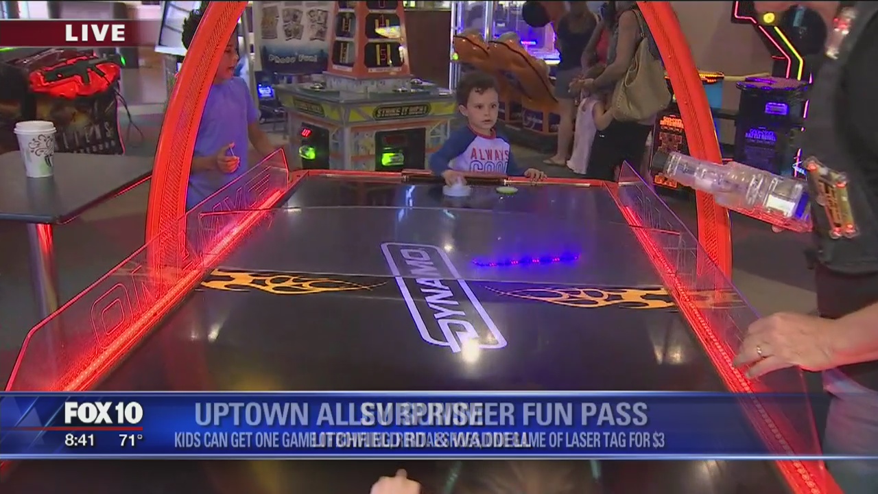 Summer fun at Uptown Alley
