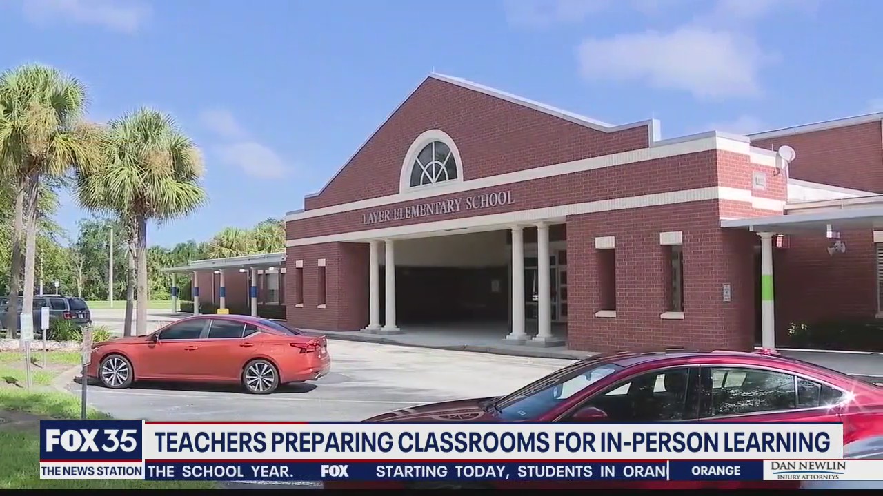 Preparations for in-person learning in Seminole County
