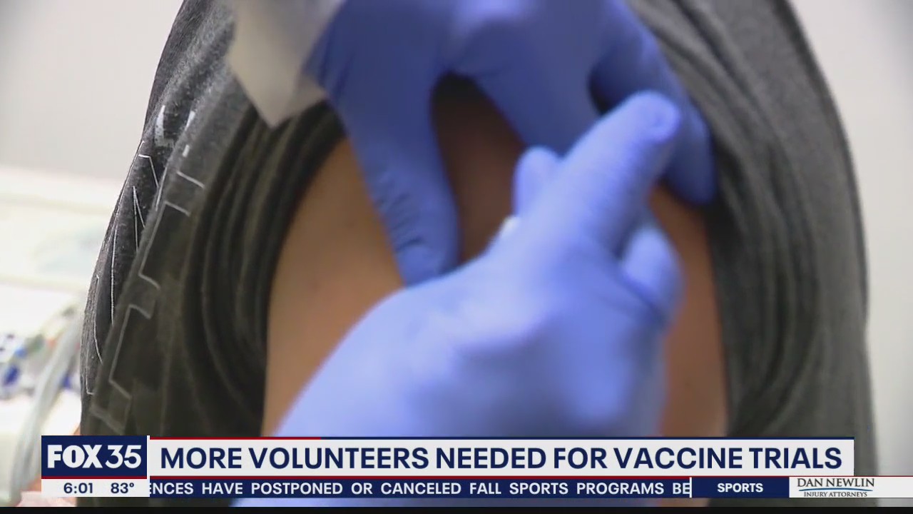 Volunteers needed for COVID-19 vaccine trial