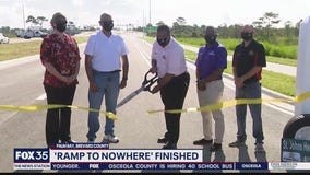 'Ramp to nowhere' in  Palm Bay now open