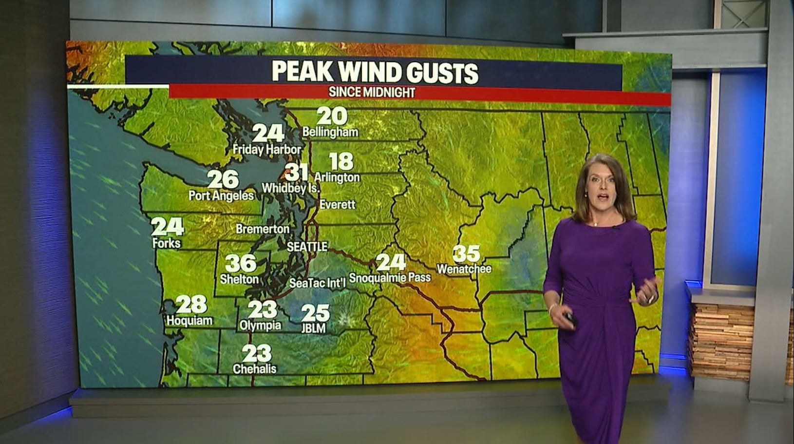 Seattle weather: Sunday morning showers in the forecast