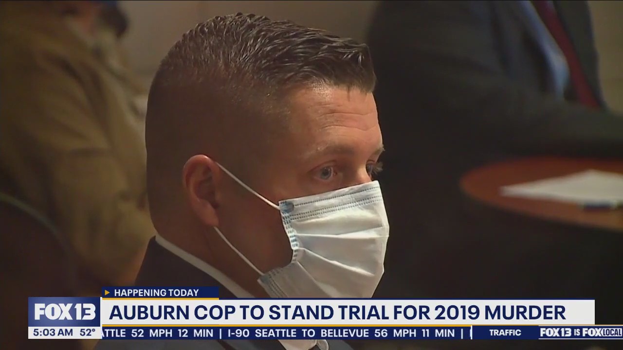 Auburn officer to stand trial for 2019 murder | FOX 13 Seattle