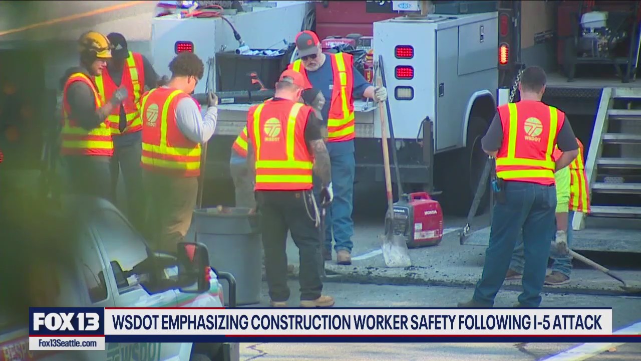 North Seattle Rage I-5 road rage attack prompts safety talks with WA contractors | FOX 13 ...