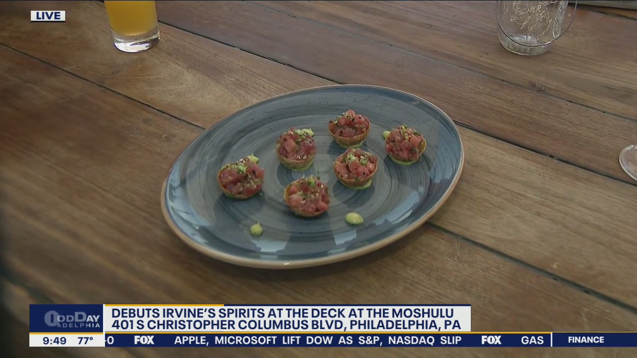 The Moshulu features chef Robert Irvine's latest spirits