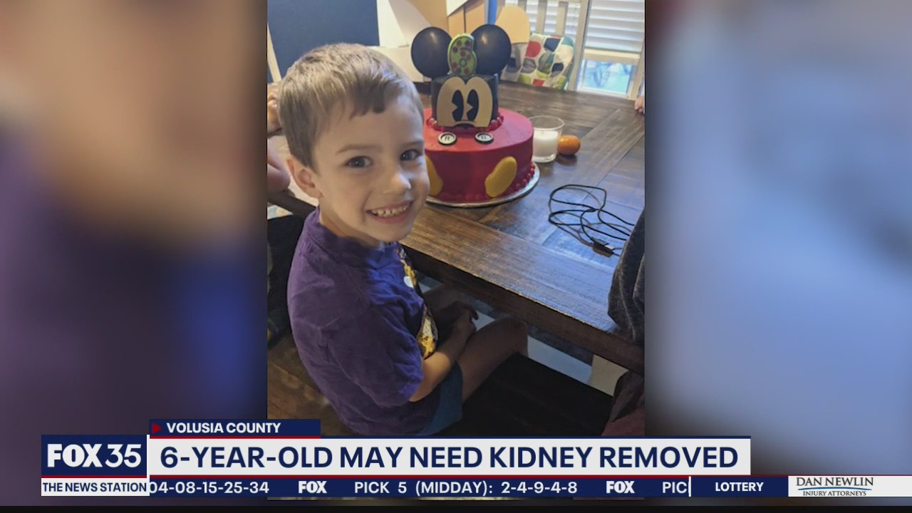 Boy, 6, may need new kidney