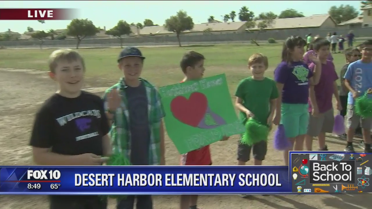 Back to School: Desert Harbor Elementary School