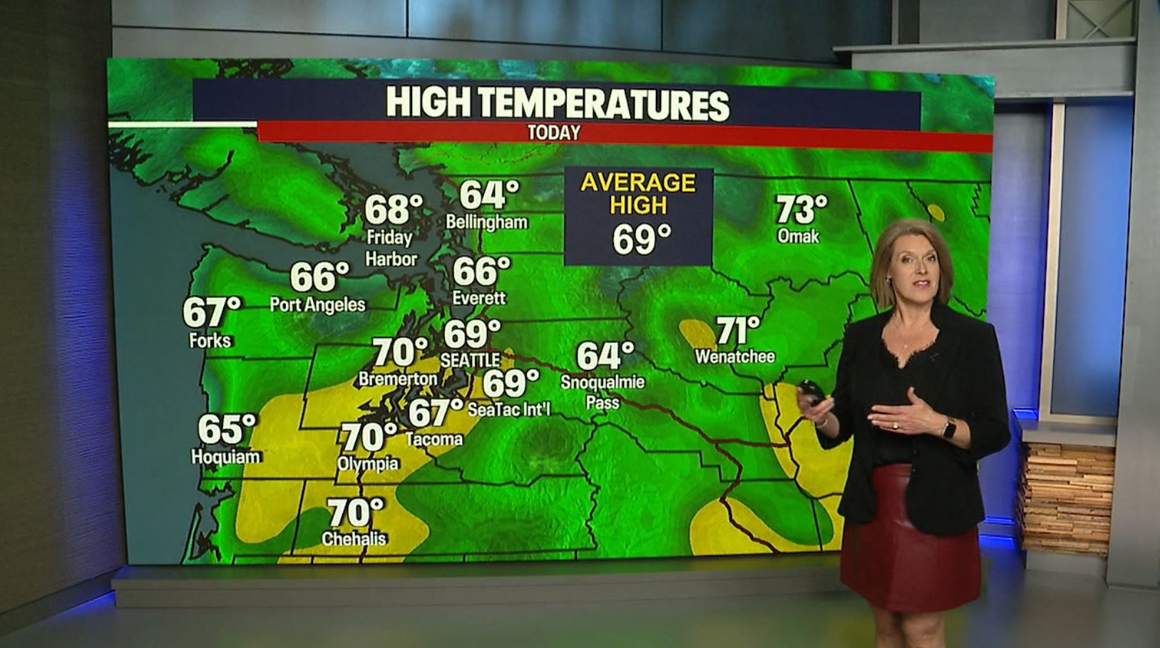 Seattle weather: Rainy conditions into next week