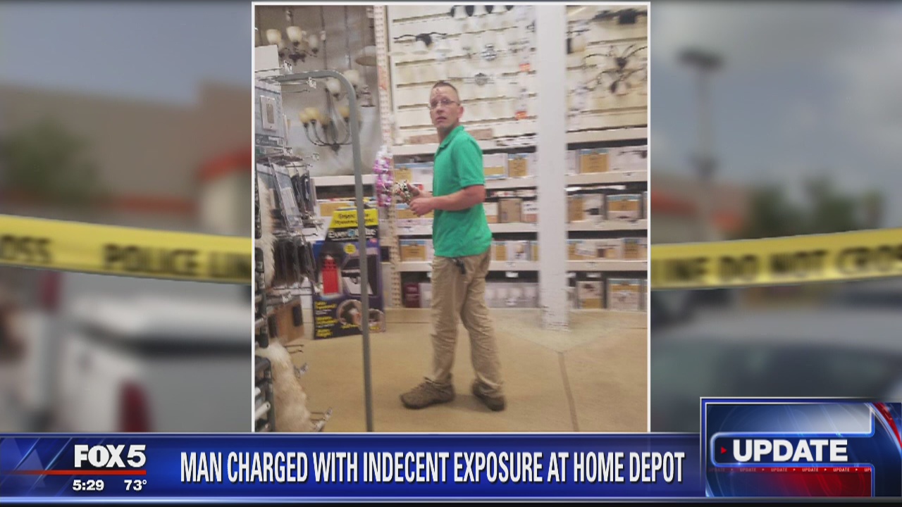 Man accused of exposing himself to 8-year-old girl at Home Depot arrested