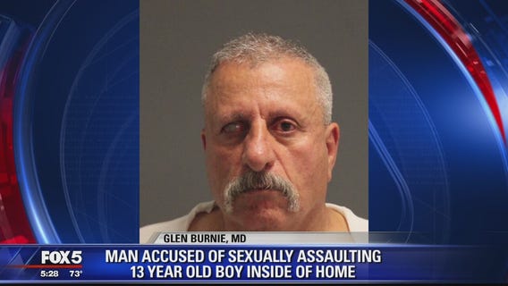 Glen Burnie man sexually assaults 13-year-old boy, police say