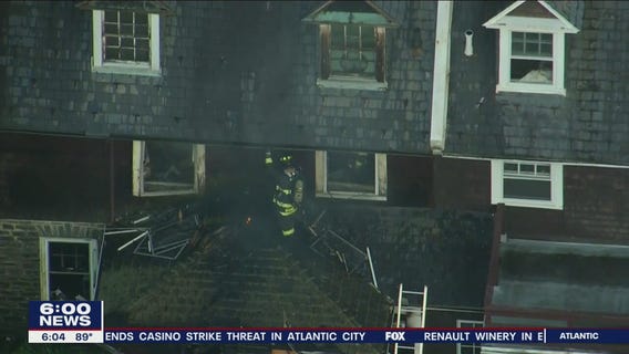 Woman killed, firefighters injured in Jenkintown duplex fire