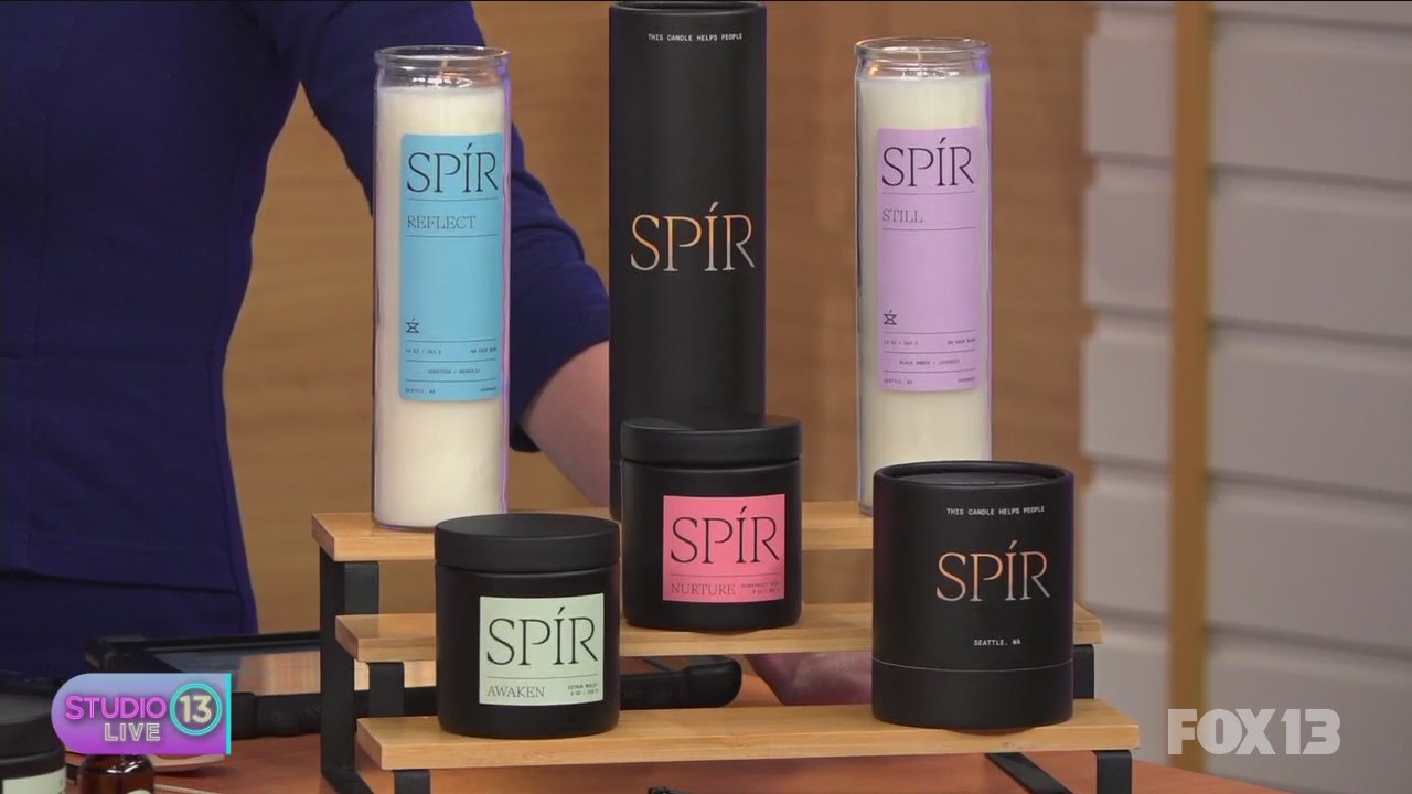 Learning how to make meaningful candles with Sp?r Candle Co.