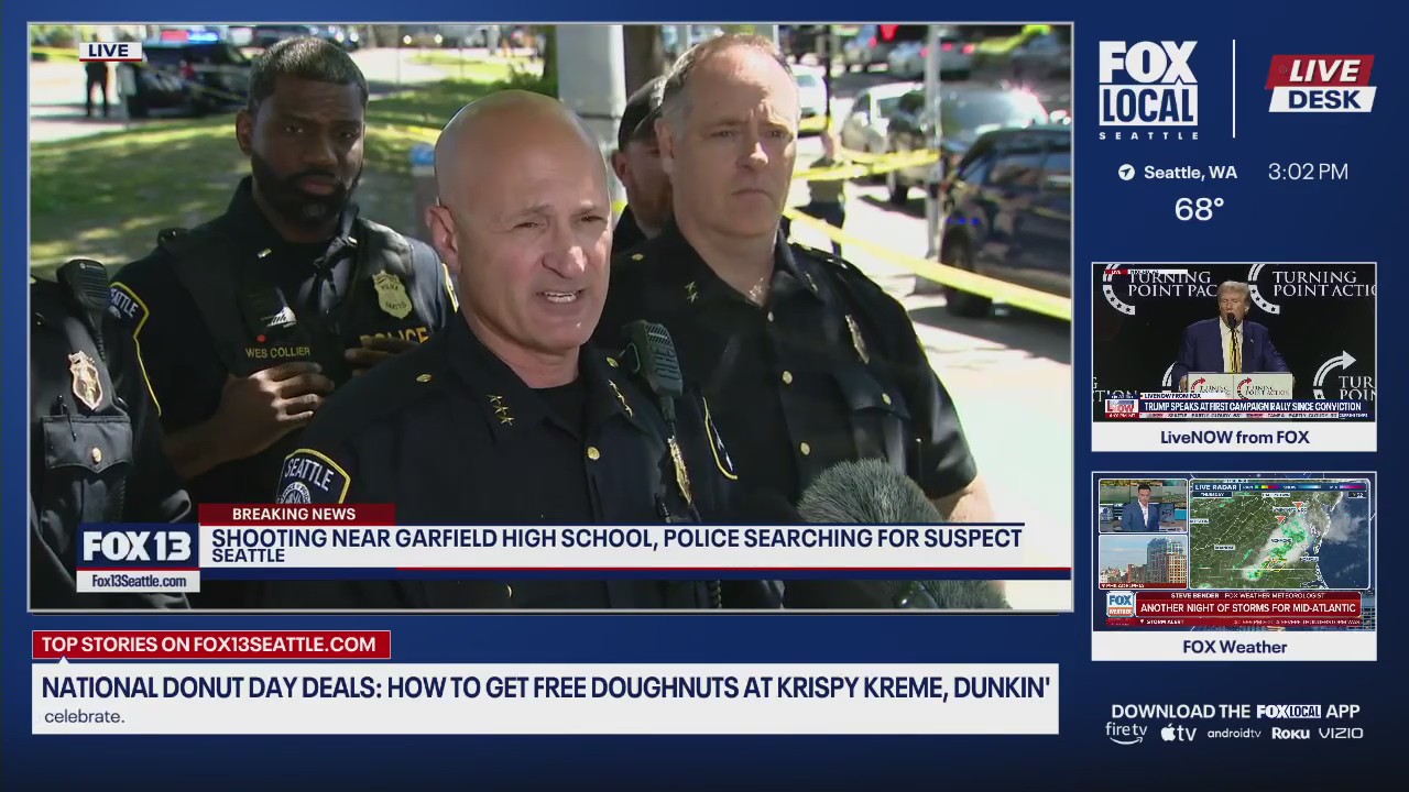 Seattle police give update on Garfield High School shooting