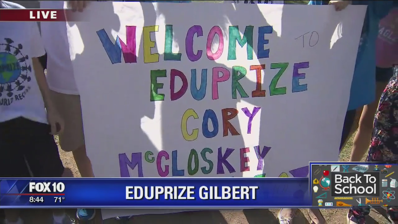 Back to School: Eduprize Gilbert