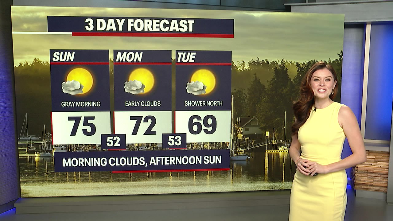 Seattle weather: Sunny & dry conditions continue