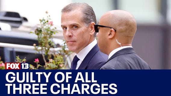 Hunter Biden guilty on all charges