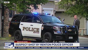 Renton Police officer shoots, injures suspect inside car