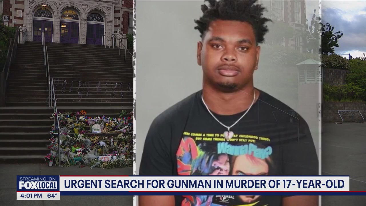 Seattle police provide update on hunt for Garfield student's killer