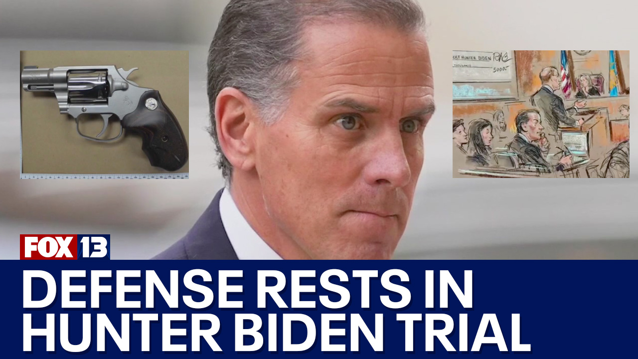 Defense rests in Hunter Biden gun trial